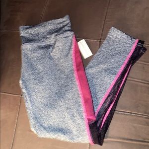 Mesh Paneled Active Leggings